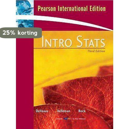 Intro Stats 9780321553560 Richard D. De Veaux, Boeken, Taal | Engels, Gelezen, Verzenden