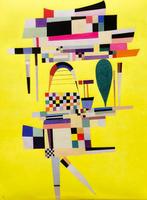 Wassily Kandinsky (1866-1944) (after) - Yellow Painting,, Antiek en Kunst