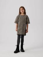 Panterprint meisjes jurk katoen loose fit – Name It 122, Ophalen of Verzenden, Nieuw, Meisje