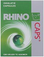 RHINO CAPS OM VRIJER TE ADEMEN INHALATIE CAPSULES DOOSJE 1.., Verzenden, Nieuw
