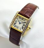 Cartier - Tank Française 18K Gold Diamond - Ref. 2385 -, Sieraden, Tassen en Uiterlijk, Horloges | Heren, Nieuw