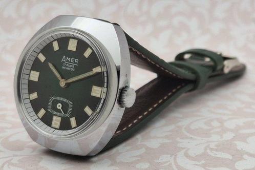 Amer - NOS - Vintage - Zonder Minimumprijs - Heren -, Sieraden, Tassen en Uiterlijk, Horloges | Heren