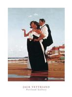 Kunstdruk Jack Vettriano - The Missing Man II 40x50cm, Verzenden, Nieuw