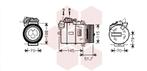 AIRCO COMPRESSOR VOOR BMW 5 E60/E61 2003-2010 64509174803, Ophalen of Verzenden, Nieuw