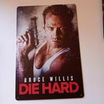 Bruce Willis Die Hard Metalen bord, Verzenden, Gebruikt