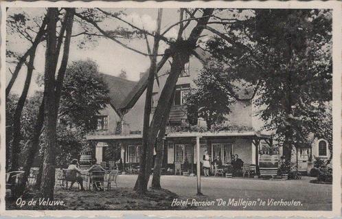 VIERHOUTEN - Hotel-Pension de Mallejan te Vierhouten, Verzamelen, Ansichtkaarten | Nederland, Verzenden