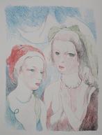 Marie Laurencin (1883-1956) - Deux jeunes filles : la prière, Antiek en Kunst