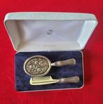 Art Deco Toiletset (2) - .925 zilver - Toilettas, Antiek en Kunst, Antiek | Goud en Zilver