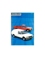 1984 PEUGEOT 504 PICK UP + CHASSIS CABINE + BESTEL BROCHURE, Boeken, Auto's | Folders en Tijdschriften, Nieuw, Peugeot, Author