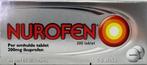 Nurofen 200 mg Omhulde tabletten - 48 tabletten, Verzenden, Nieuw
