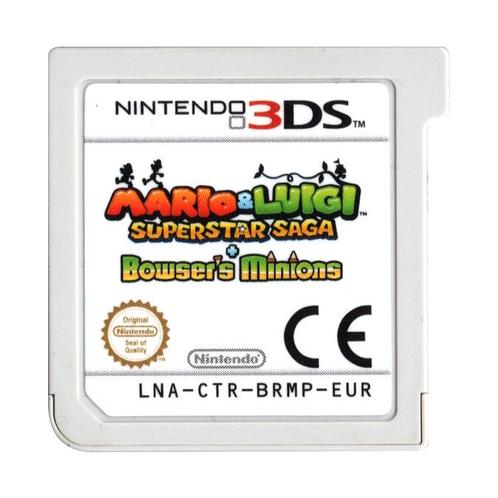 3DS Mario & Luigi: Superstar Saga + Bowsers Minions, Spelcomputers en Games, Games | Nintendo 2DS en 3DS, Zo goed als nieuw, Verzenden