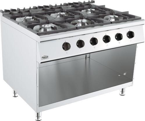 Gasfornuis Base 900 | 6-Pits | Staand model | 6x 8,5kW, Zakelijke goederen, Horeca | Keukenapparatuur, Nieuw in verpakking, Verzenden