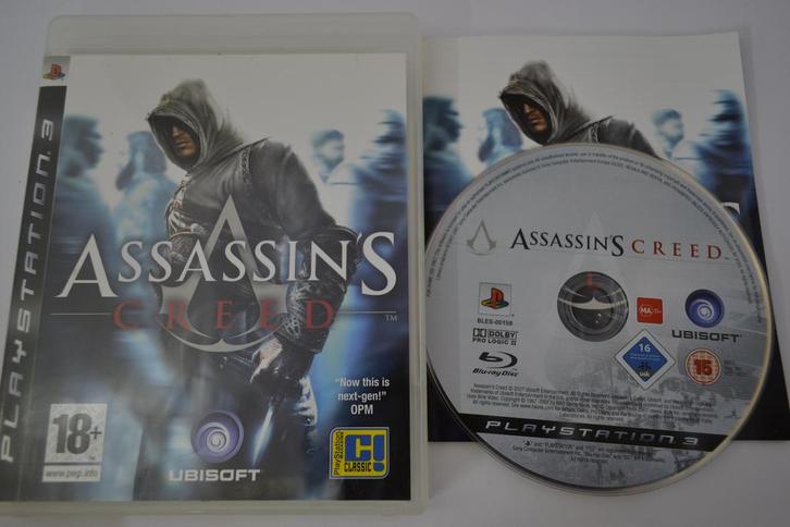 Assassins Creed (PS3), Spelcomputers en Games, Games | Sony PlayStation 3, 1 speler, Zo goed als nieuw, Verzenden
