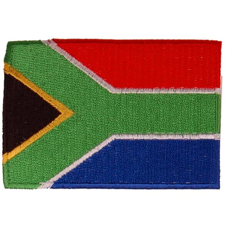Strijkapplicatie/Patch - Vlag Zuid-Afrika - 8x6cm NIEUW, Hobby en Vrije tijd, Kledingapplicaties en Hotfix, Nieuw, Ophalen of Verzenden