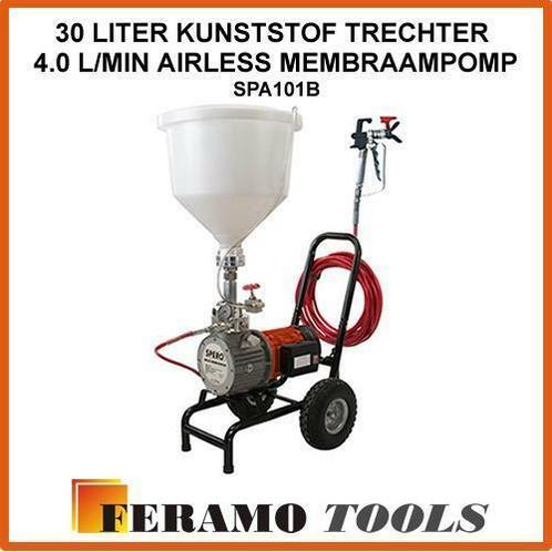 4,0 l/min membraampomp verfpomp spuitmachine spuiten airless, Doe-het-zelf en Verbouw, Gereedschap | Overige machines, Nieuw, Ophalen of Verzenden