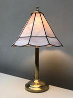 Tiffany (Style) - Tafellamp - Glas, Messing, Antiek en Kunst, Curiosa en Brocante