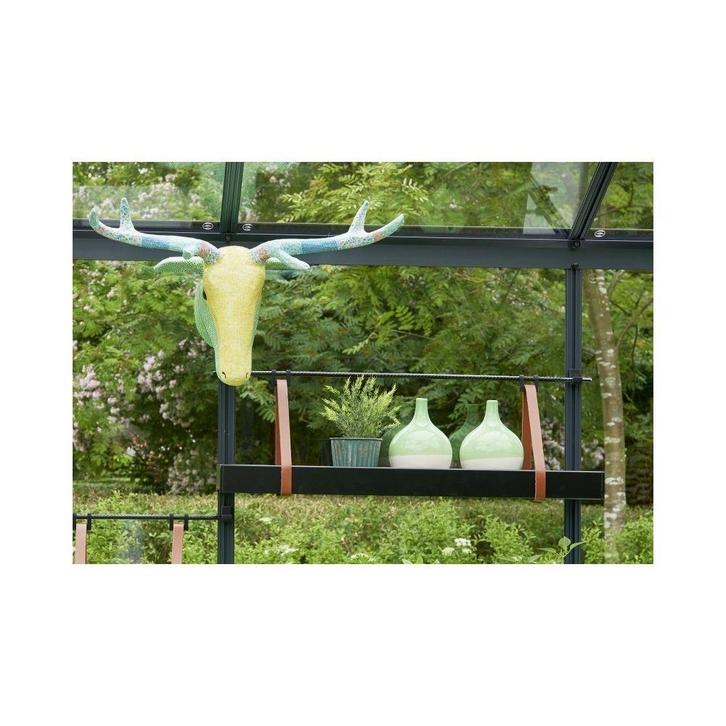 Juliana hanging tray 76x14,5 cm. - zwart, Tuin en Terras, Kweekspullen, Nieuw, Verzenden