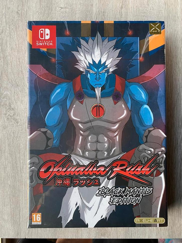 Okinawa rush Black mantis edition / Pixelheart / Switch /..., Spelcomputers en Games, Games | Nintendo Switch, Nieuw, Verzenden