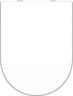 SCHUTTE WC-Bril 82910 D-SHAPE WHITE Duroplast, Huis en Inrichting, Ophalen of Verzenden, Nieuw