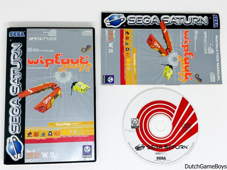 Sega Saturn - Wipeout 2097, Spelcomputers en Games, Games | Sega, Gebruikt, Verzenden