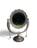 Spiegel - IJzer, Glas - Indische tafelspiegel van