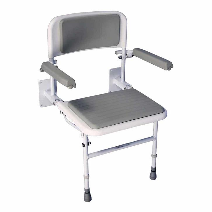 Douchestoel Solo Deluxe met zachte zitting en rugleuning, Diversen, Braces, Nieuw, Ophalen of Verzenden