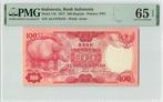116 100 v Chr Indonesia P 116 100 Rupiah 1977 Pmg 65 Epq, Postzegels en Munten, Verzenden