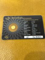 Rwanda. 10 Frw 2015- Känguru- 1/200 Oz (.999) (Zonder