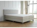 Veiling - Boxspring Dedemsvaart afmeting 140 x 200, Antracie, Nieuw