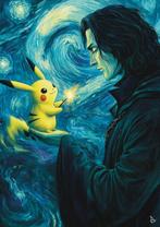 ANDSAL - Pikachu & Severus Snape - Van Gogh Tribute Pokemon, Nieuw