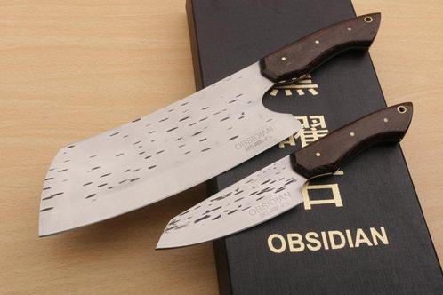 Obsidian - Keukenmes - Kitchen knife set - Introductie van, Antiek en Kunst, Antiek | Keukenbenodigdheden
