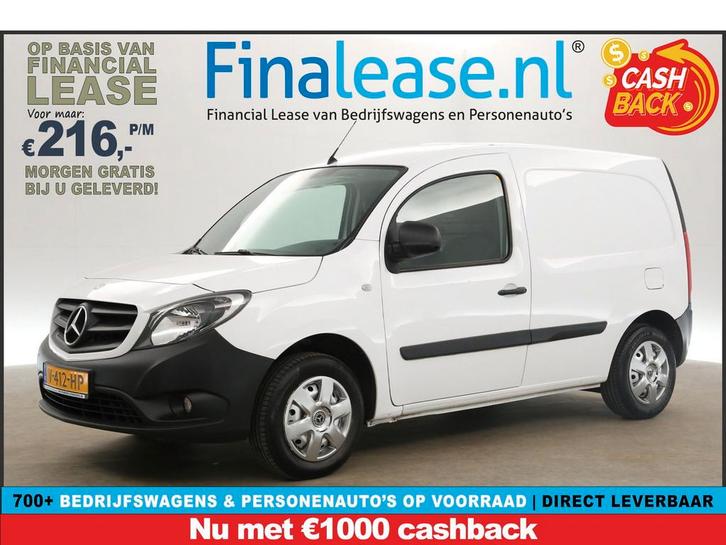 Mercedes-Benz Citan 108 CDI L1H1 MARGE Airco Cruise Navi, Auto's, Bestelauto's, Lease, Handgeschakeld, Diesel, ABS, Boordcomputer
