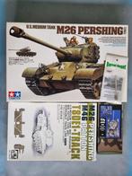 Tamiya 35254 M26 Pershing 1:35 + upgrades, Hobby en Vrije tijd, Modelbouw | Auto's en Voertuigen, Verzenden, Nieuw, Tamiya