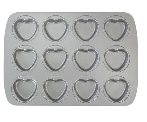 PME Bakvorm Hartjes 12 stuks, Hobby en Vrije tijd, Taarten en Cupcakes maken, Nieuw, Verzenden