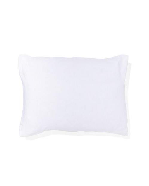 HEMA Kinderkussensloop 50x60 molton wit, Huis en Inrichting, Slaapkamer | Beddengoed, Nieuw, Verzenden