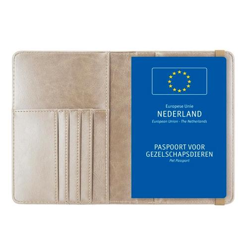 Dierenpaspoort Hoesje / 11,7 x 16,5 cm Houder voor een E..., Zakelijke goederen, Kantoor en Winkelinrichting | Kantoorartikelen