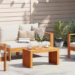 vidaXL Tuin Koffietafel 70x35x35 cm Massief Acaciahout, Minder dan 50 cm, 50 tot 100 cm, Verzenden, Nieuw