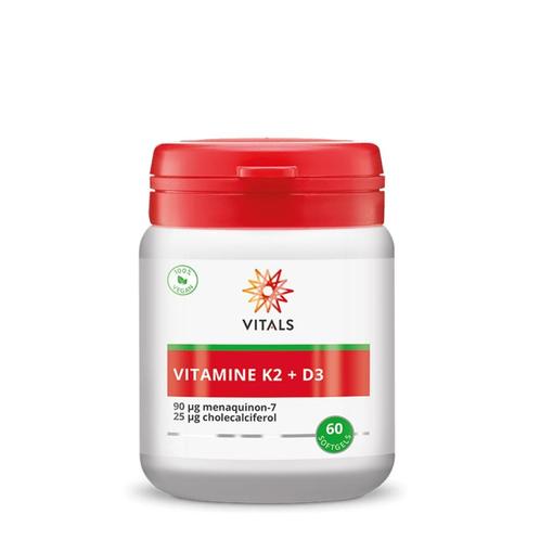 Vitamine K2 90 mcg met Vitamine D3 25 mcg, Sport en Fitness, Gezondheidsproducten en Wellness, Nieuw