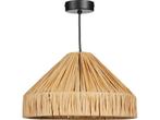 Mica Decorations Elisa Hanglamp - H18 x Ø30 cm - Raffia -, Verzenden, Nieuw