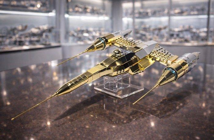 Lego Set - Star Wars - Lego Chrome Gold/Silver Plated Star, Kinderen en Baby's, Speelgoed | Duplo en Lego