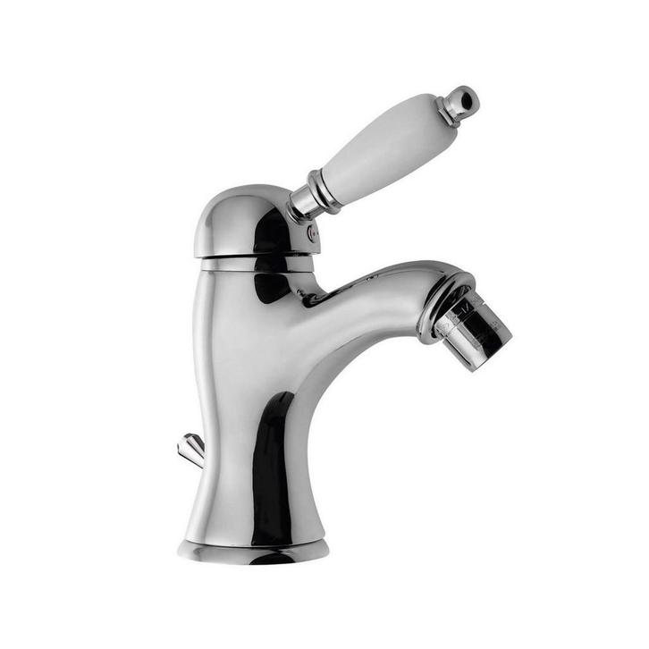 Bidetmengkraan Sapho Kirké Retro Wit 1-hendel Gebogen 18.2, Doe-het-zelf en Verbouw, Sanitair, Ophalen of Verzenden