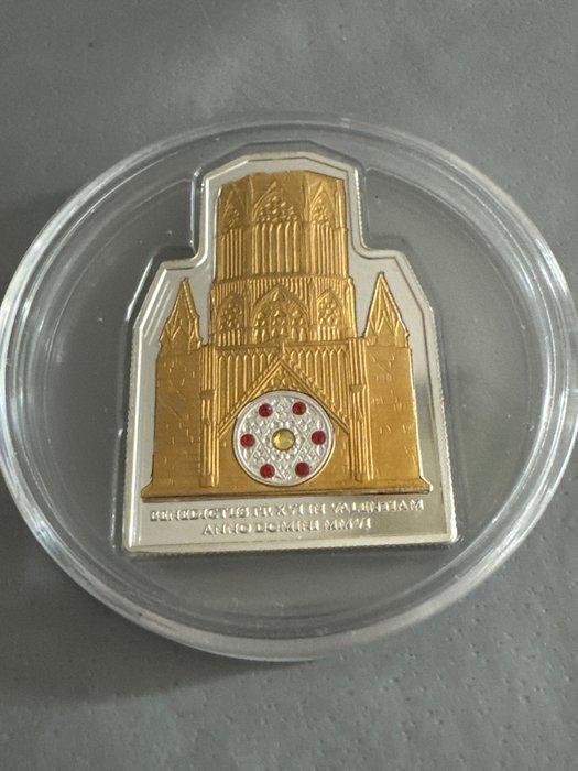 Cookeilanden. 5 Dollars ND Papst Benedikt XVI Anno Domini, Postzegels en Munten, Munten | Europa | Niet-Euromunten