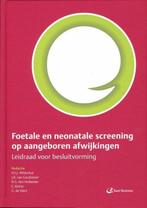 Boek Foetale en neonatale screening op aangeboren afwijkinge, Boeken, Verzenden, Zo goed als nieuw