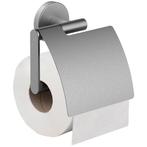 Wiesbaden Alonzo Toiletrolhouder met Klep - RVS Geborsteld, Huis en Inrichting, Badkamer | Badtextiel en Accessoires, Ophalen of Verzenden