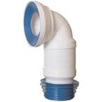 Flexibel WC Aansluitstuk - Leoni - Bocht 90° Aansluiting, Doe-het-zelf en Verbouw, Sanitair, Ophalen of Verzenden, Nieuw
