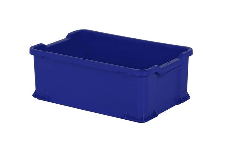 Stapelbak 600x400xH225mm gesloten blauw, Diversen, Overige Diversen, Nieuw, Ophalen of Verzenden