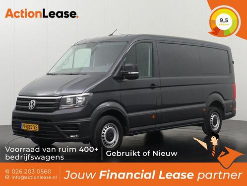 Volkswagen Crafter Bestelbus L3 H2 2020 Diesel, Auto's, Volkswagen, Dealer onderhouden, Lease, Zwart, Handgeschakeld, Financial lease