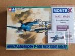 Tamiya 61040 N.A. P-51D Mustang 8th AF 1:48 + Quinta 3D, Hobby en Vrije tijd, Modelbouw | Vliegtuigen en Helikopters, Verzenden