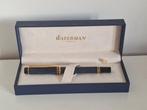 Waterman - Man 200 Rhapsody Caviar bleu plume en or 18 cts, Nieuw
