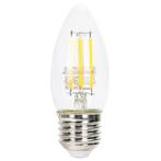 Kaarslamp E27 dimbaar daglichtwit | C35 LED 4W~400Lm=38W hal, Huis en Inrichting, Verzenden, Nieuw